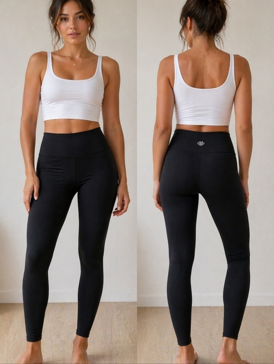 Maurices Pants - Maurices inMotion Black High Waisted Leggings Yoga Athletic Size S